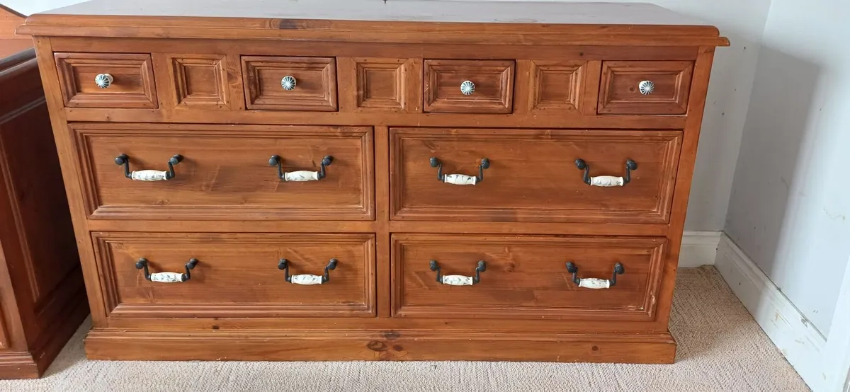 Chest of Drawers and 2 Lockers - Image 2