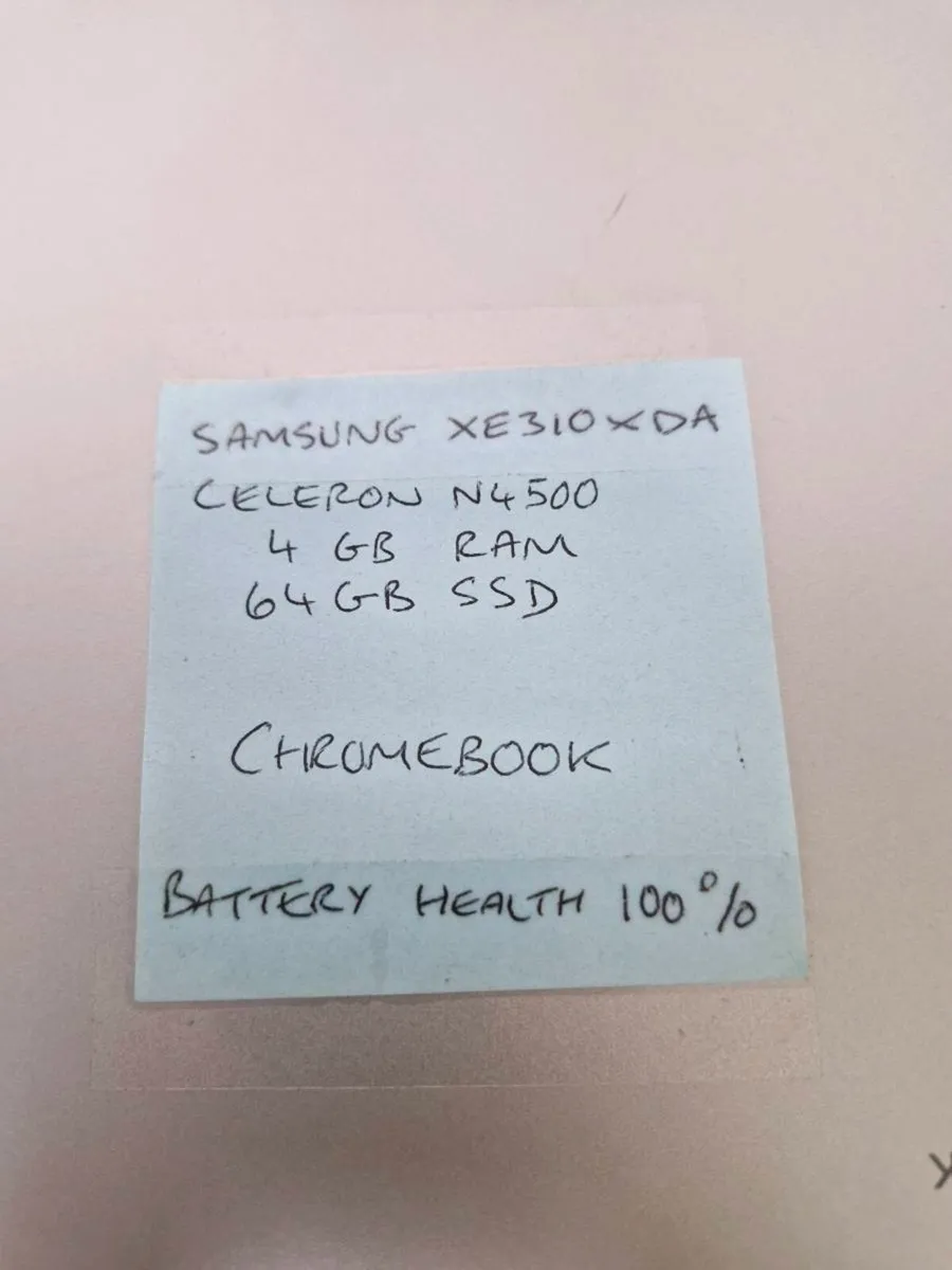 Samsung Chrome book XE310XDA Laptop - Image 3