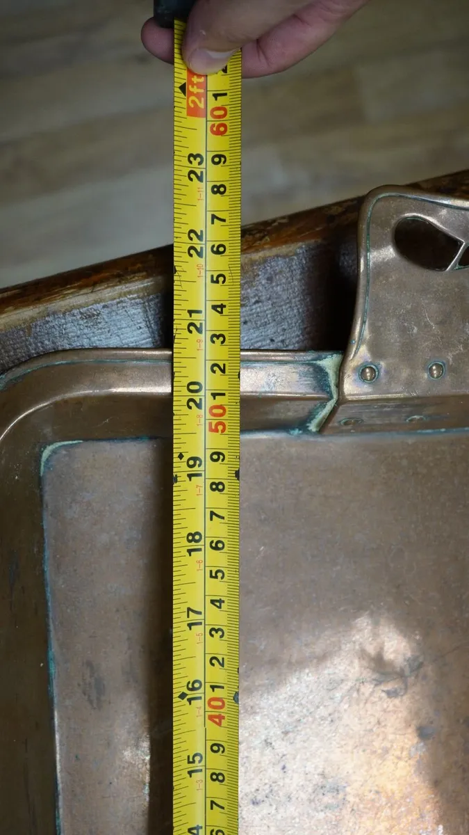 Arts & Crafts Copper Serving Tray - Image 3