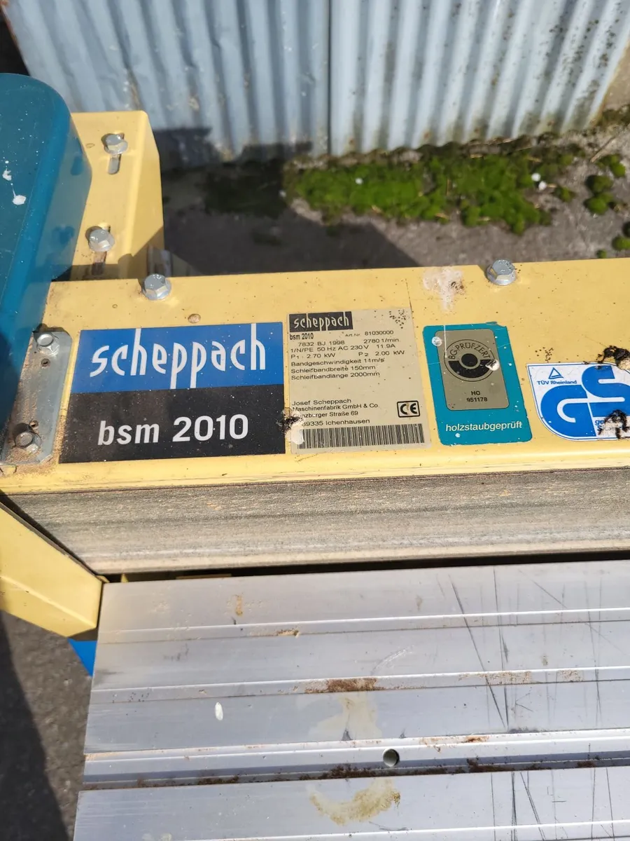 Scheppach Belt sander - Image 4