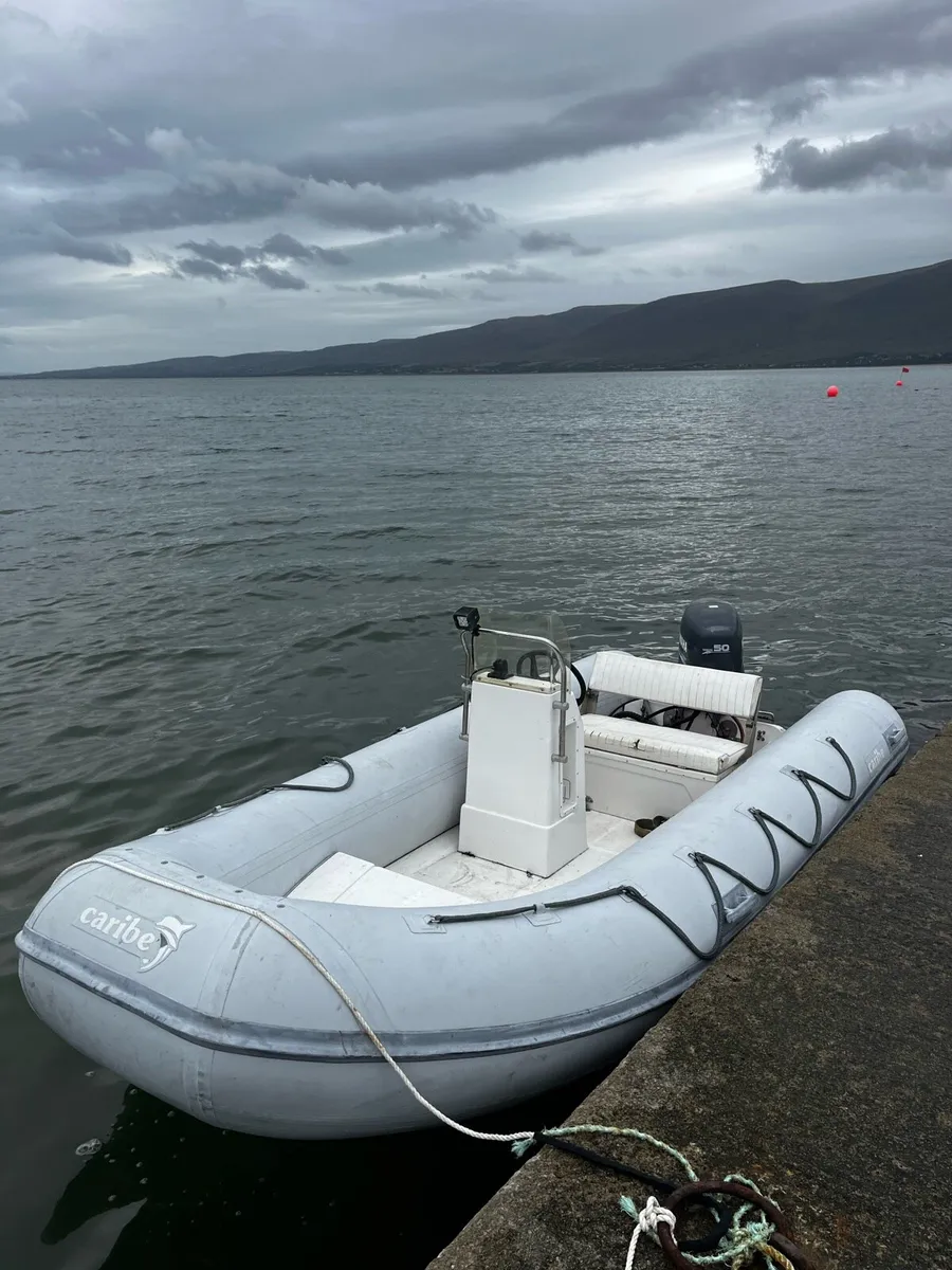 5m Caribe rib w/Yamaha 50 - Image 2