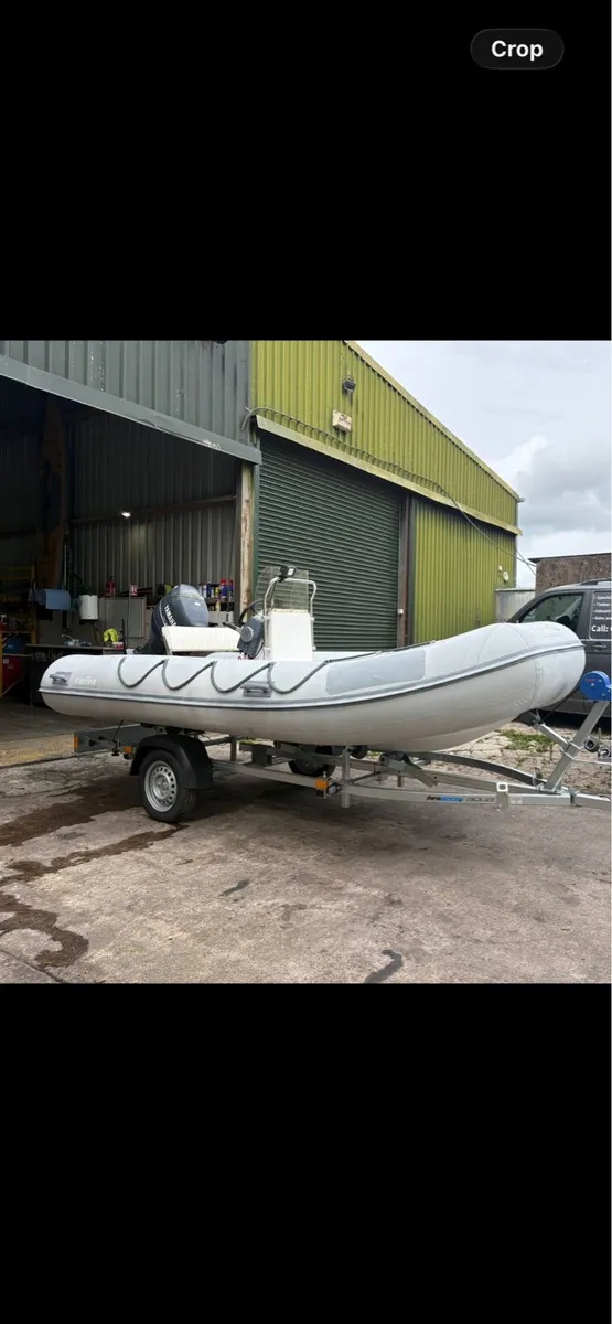 5m Caribe rib w/Yamaha 50 - Image 1