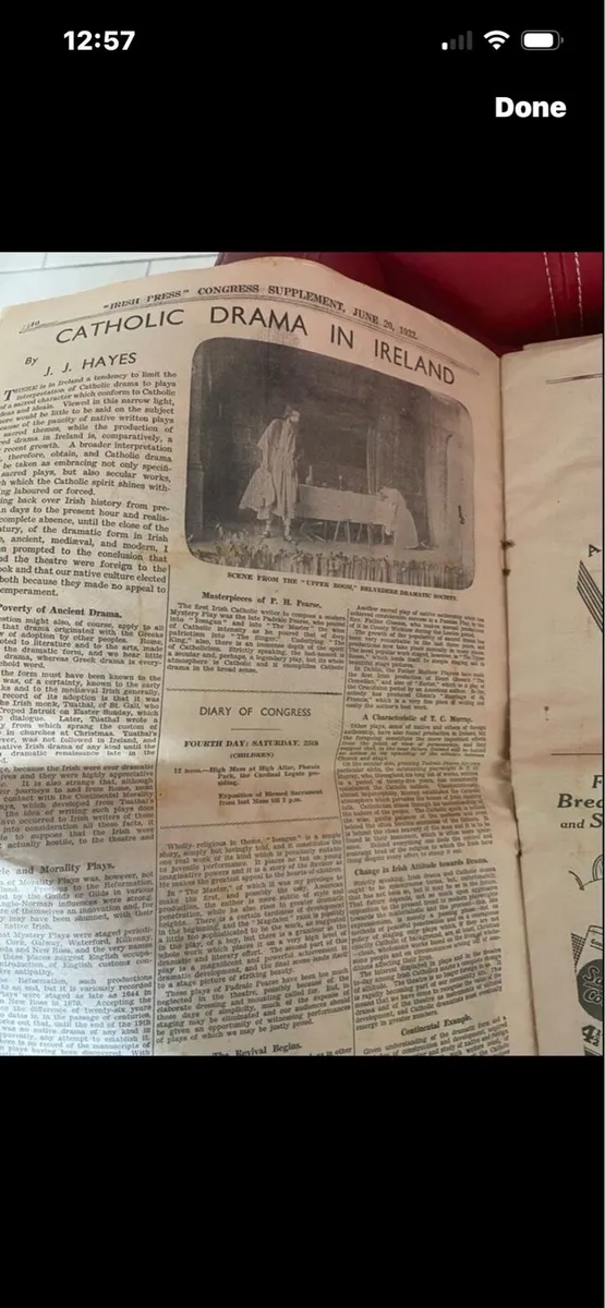 1832 Irish Press Eucharistic Congress Souvenir - Image 4