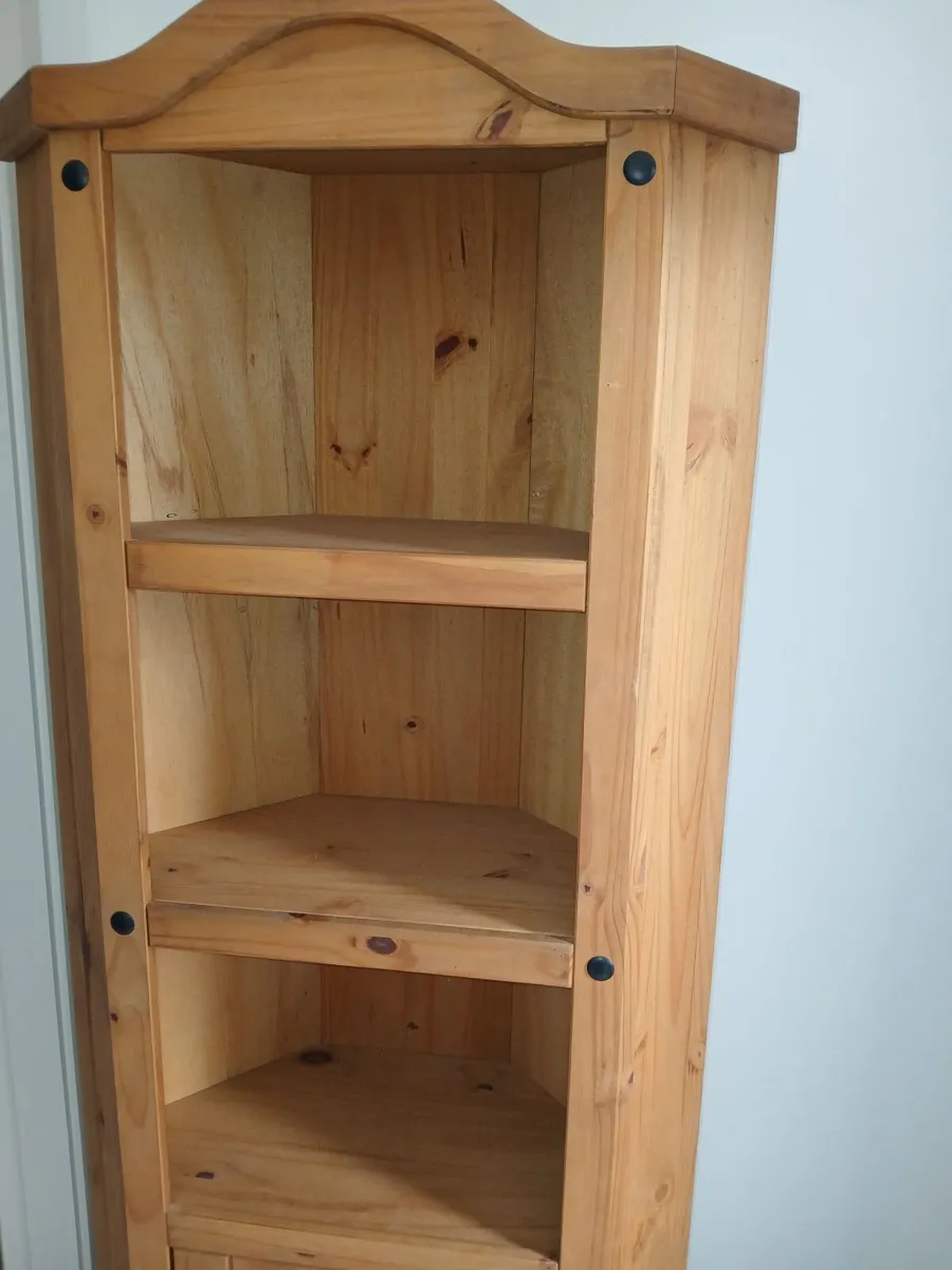 Wooden Corner Unit - Image 4