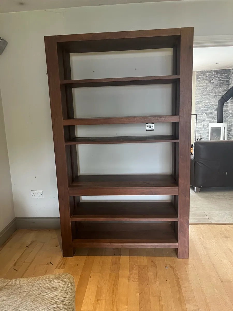 Solid Oak Bookcase - Image 1