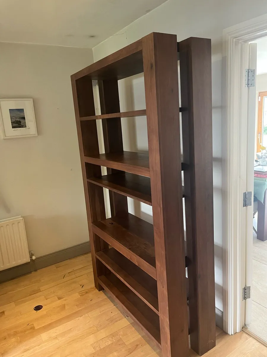 Solid Oak Bookcase - Image 4