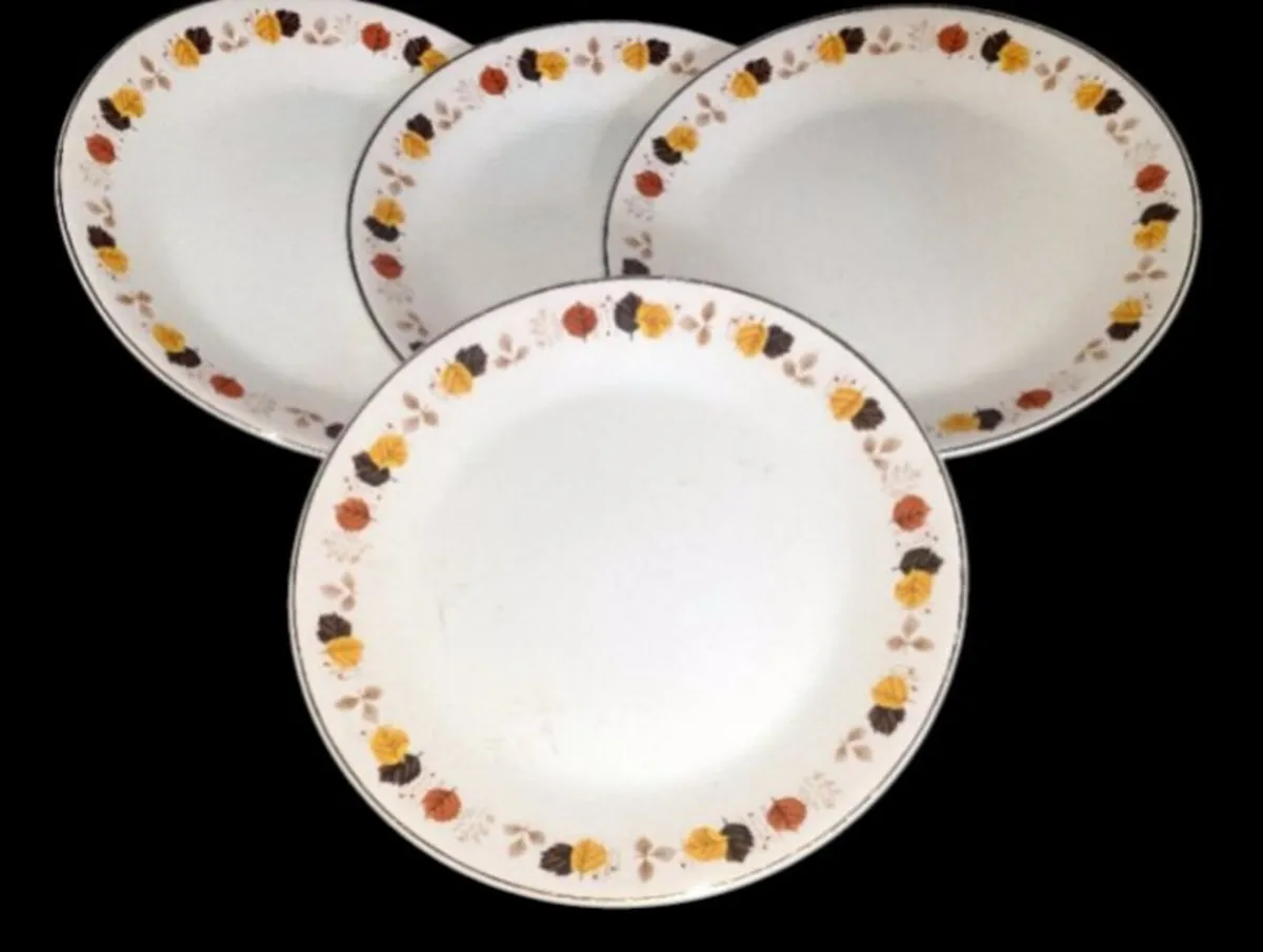 Vintage Arklow Pottery"Autumn Leaves"Plates Small - Image 1