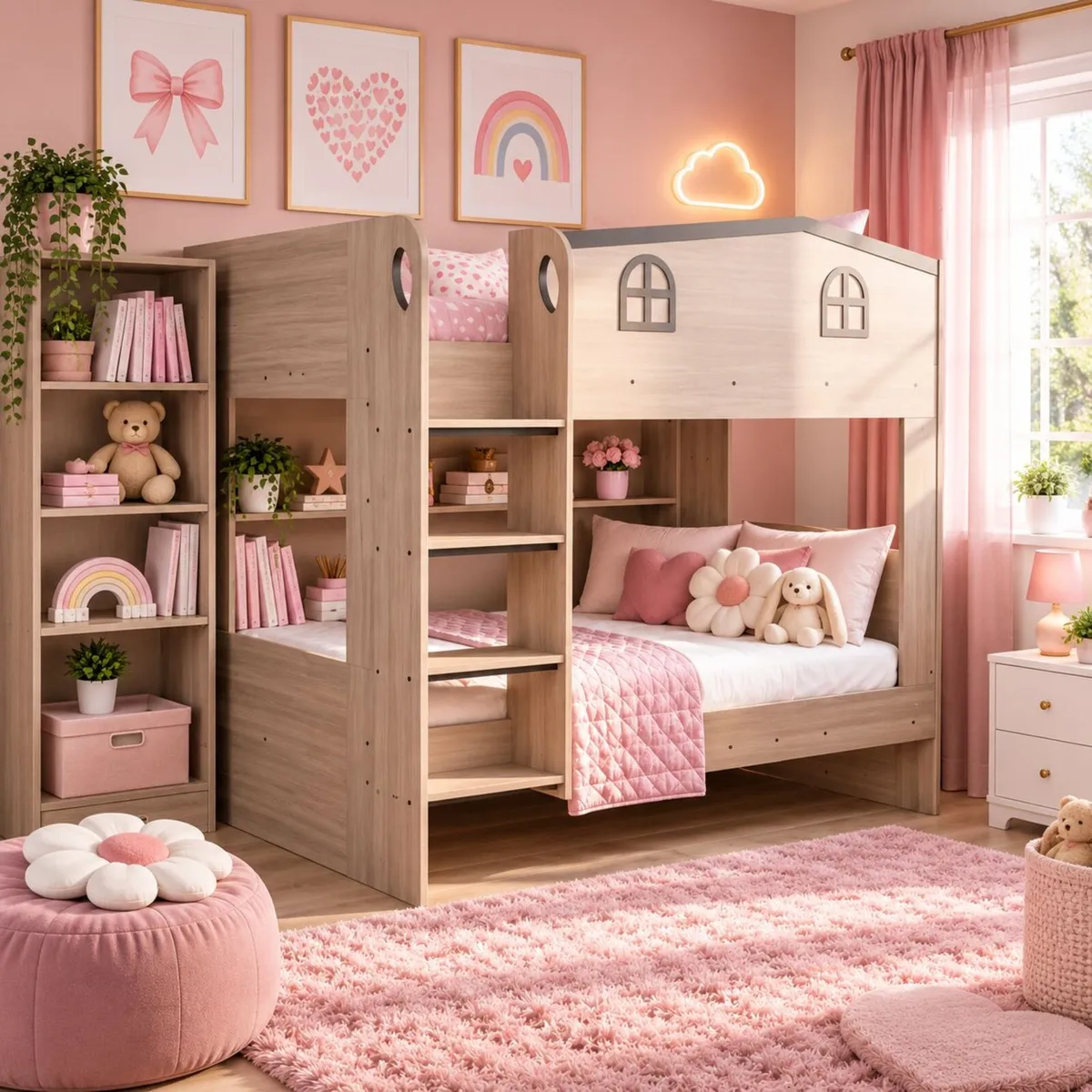 SMALL DOUBLE BUNK BEDS - Image 2