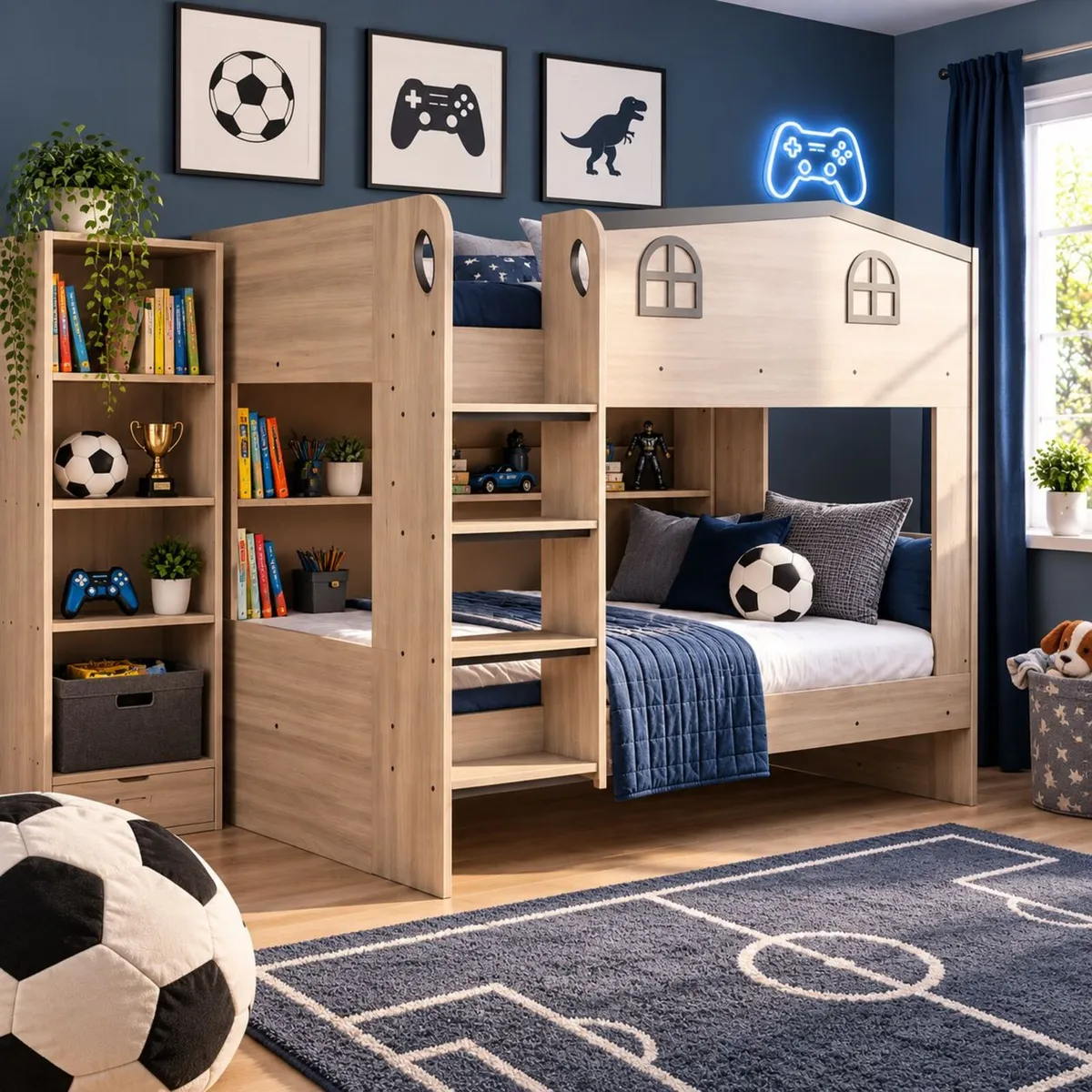 SMALL DOUBLE BUNK BEDS - Image 1