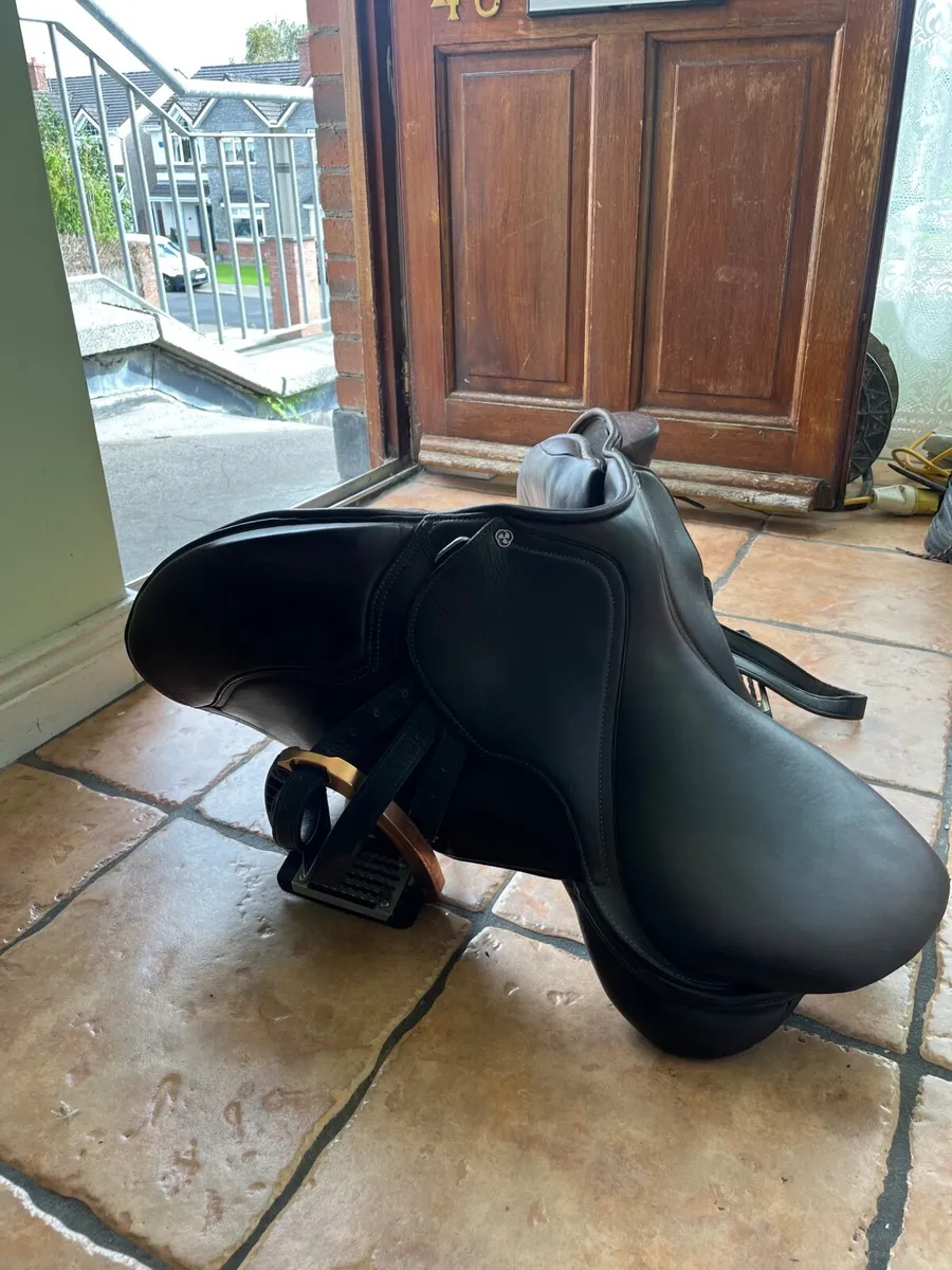 Horse saddle cavaletti collection, girt, stirrups - Image 2