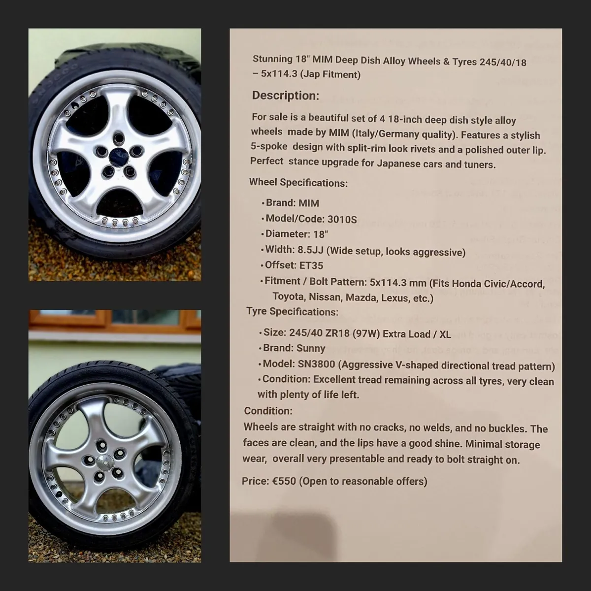 Alloy Wheels &Tyres - Image 2