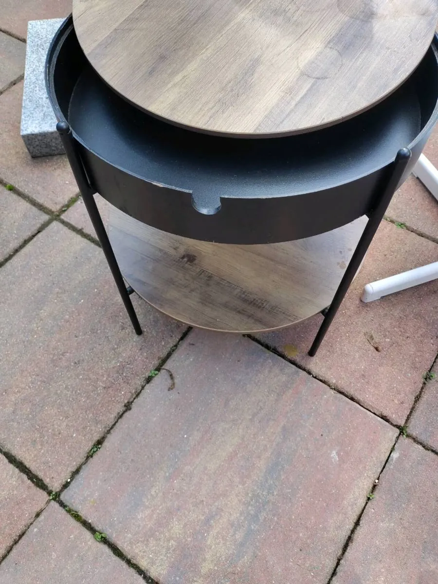 2 kids IKEA chairs, coffee table, heater - Image 4