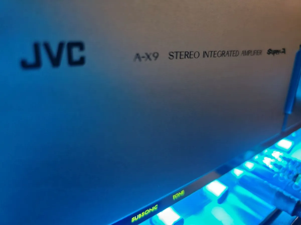 JVC A-X9 HI-END POWER AMPLIFIER NEW CAPACITORS - Image 2