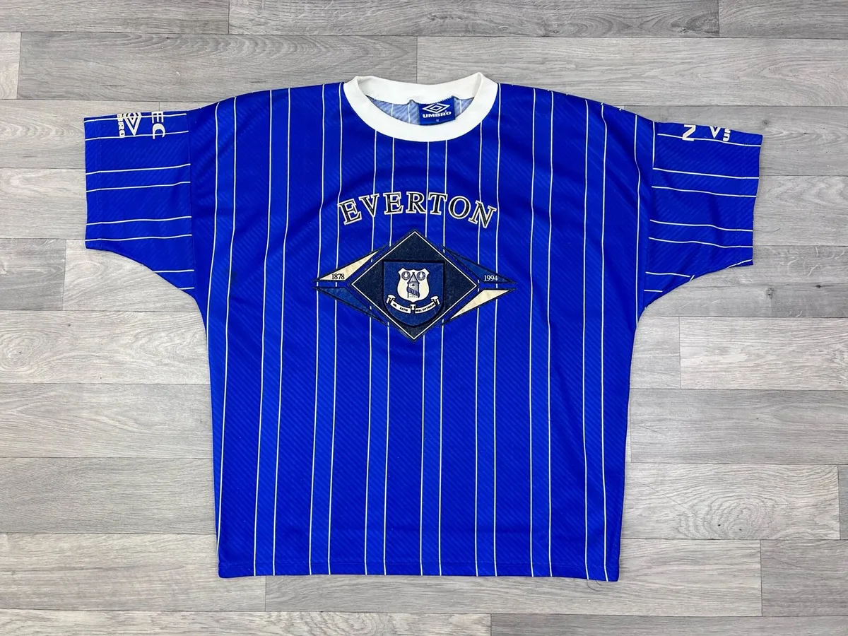 Vintage 1994 Umbro Everton Training Jersey Shirt M - Image 1