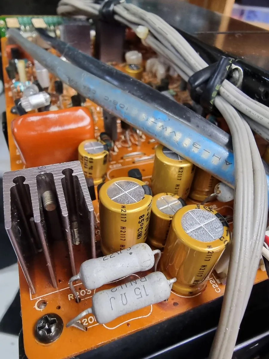 JVC A-X9 HI-END POWER AMPLIFIER NEW CAPACITORS - Image 4