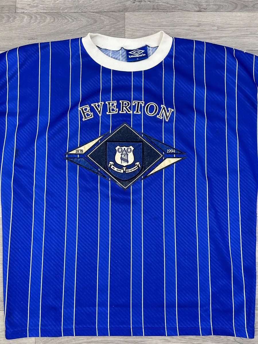 Vintage 1994 Umbro Everton Training Jersey Shirt M - Image 2