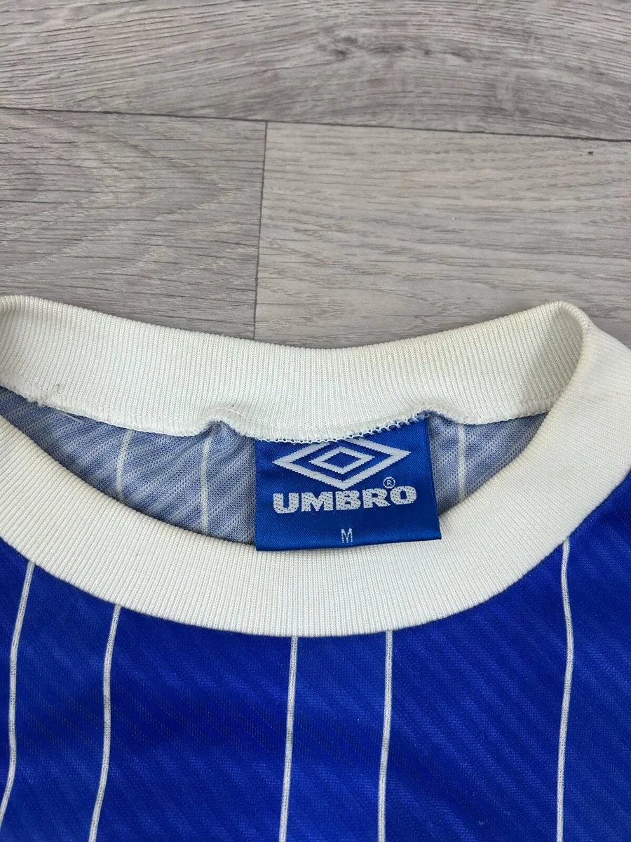 Vintage 1994 Umbro Everton Training Jersey Shirt M - Image 4