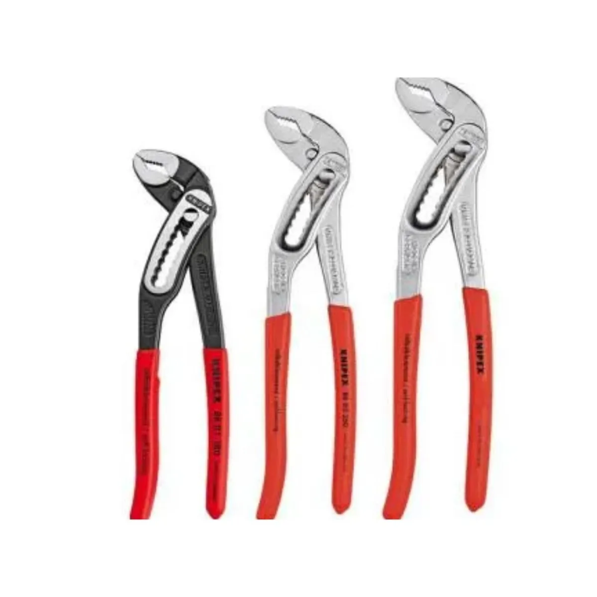 Knipex Cobra Alligator Pliers 3 Pc Set - Image 2