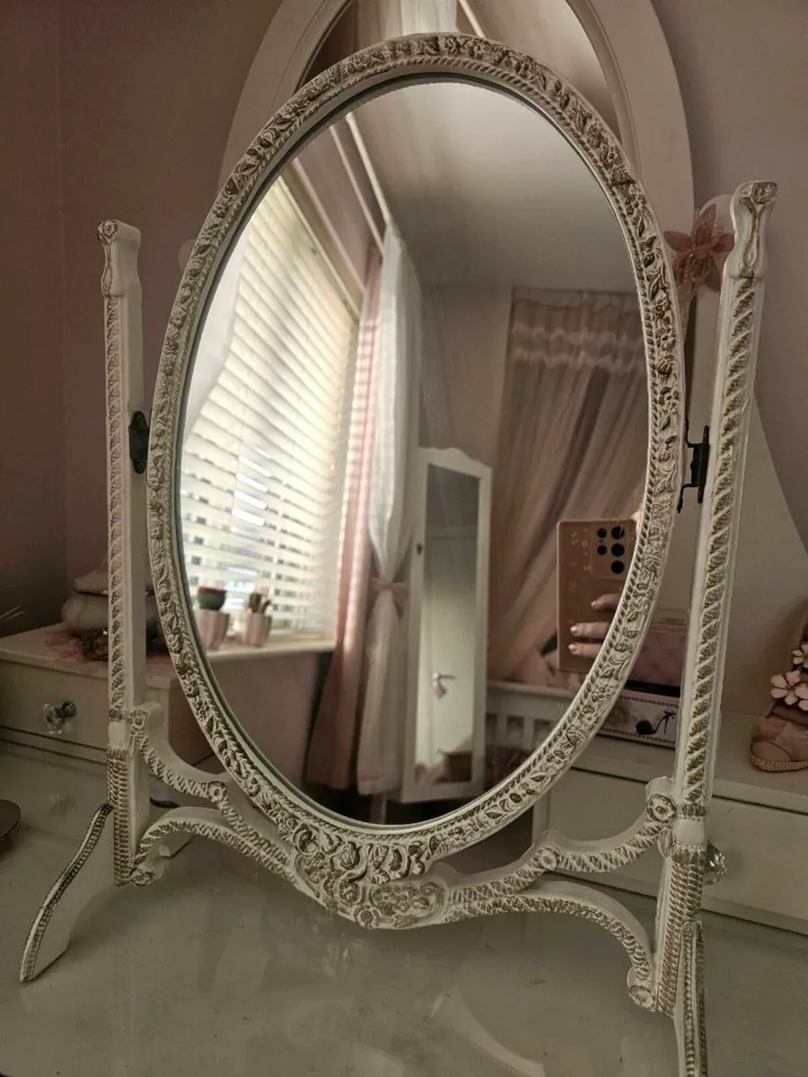 Ornate swivel mirror - Image 2