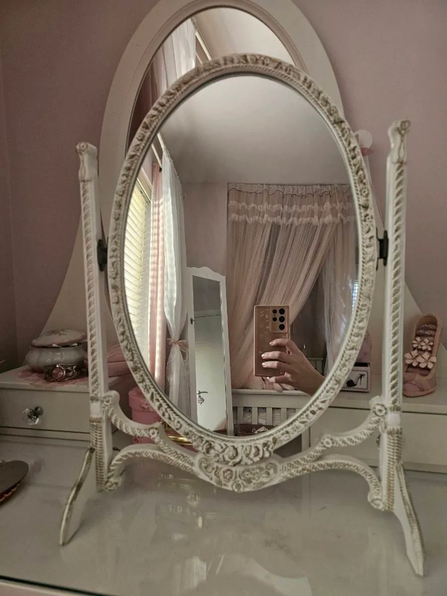 Ornate swivel mirror - Image 3