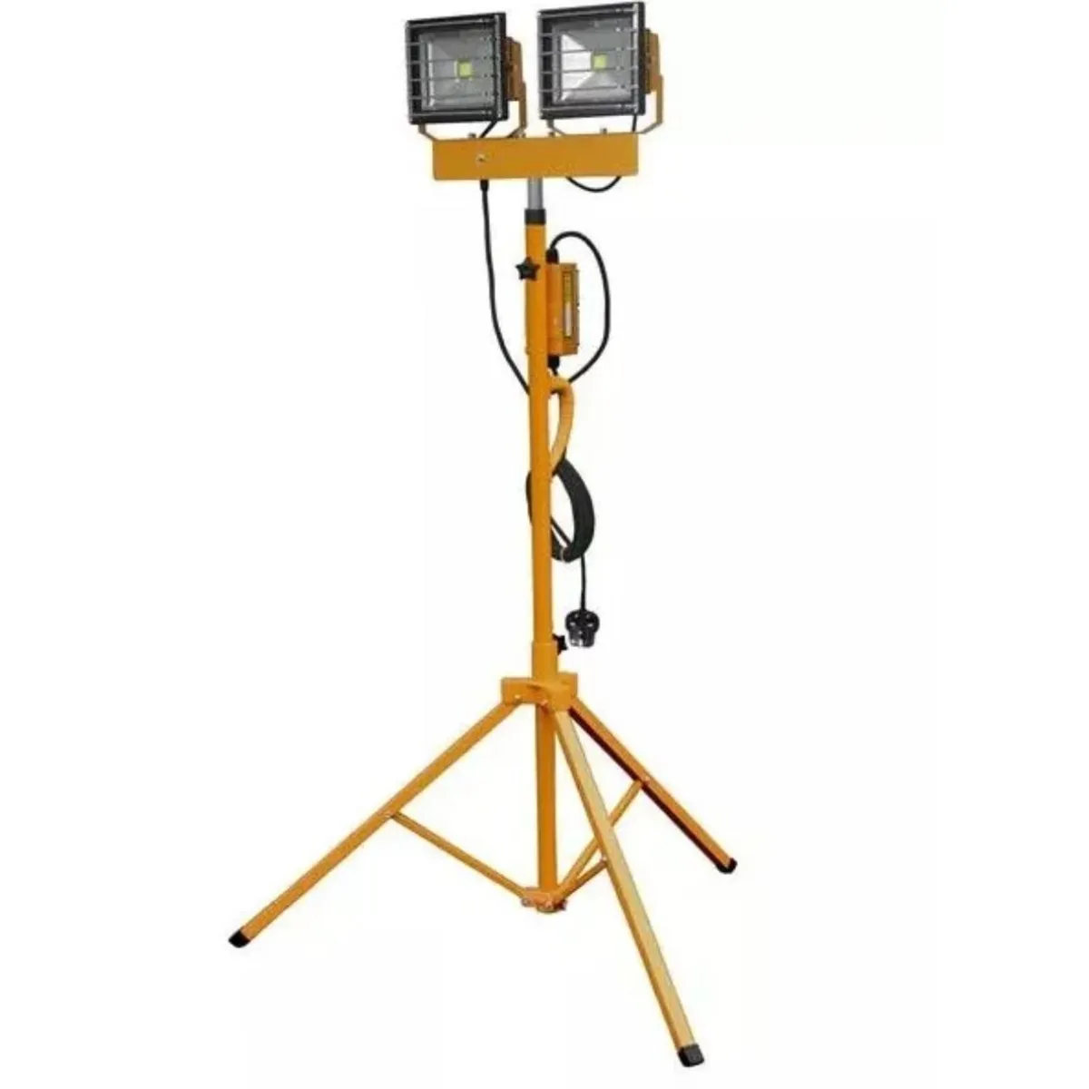 Twin LED Floodlight With Tripod 30W 230V - Image 1