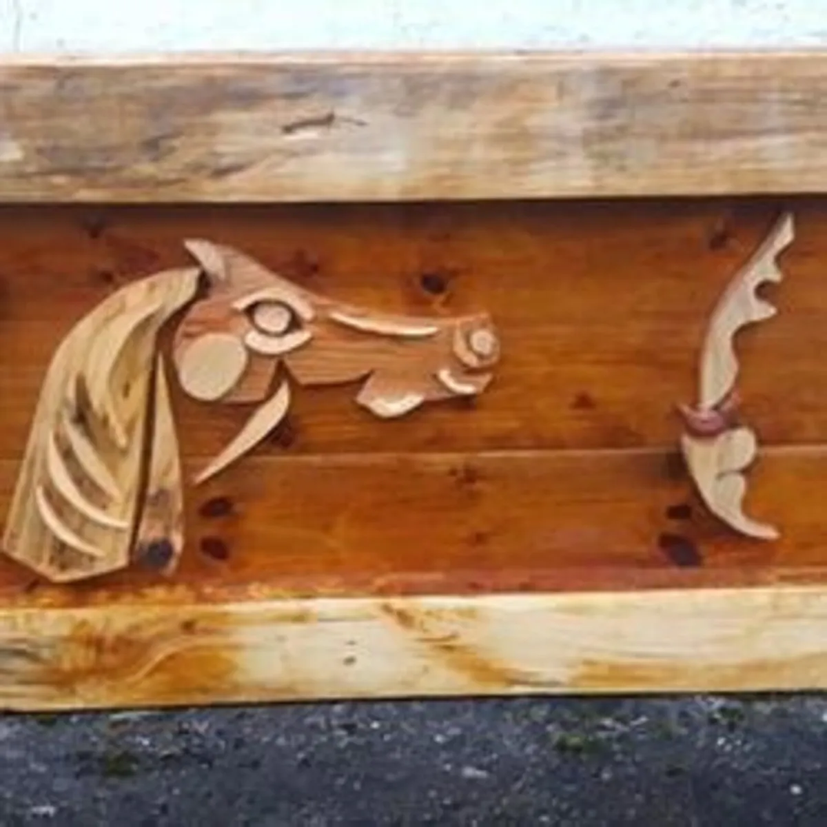 Rustic driftwood horse head / display - Image 2