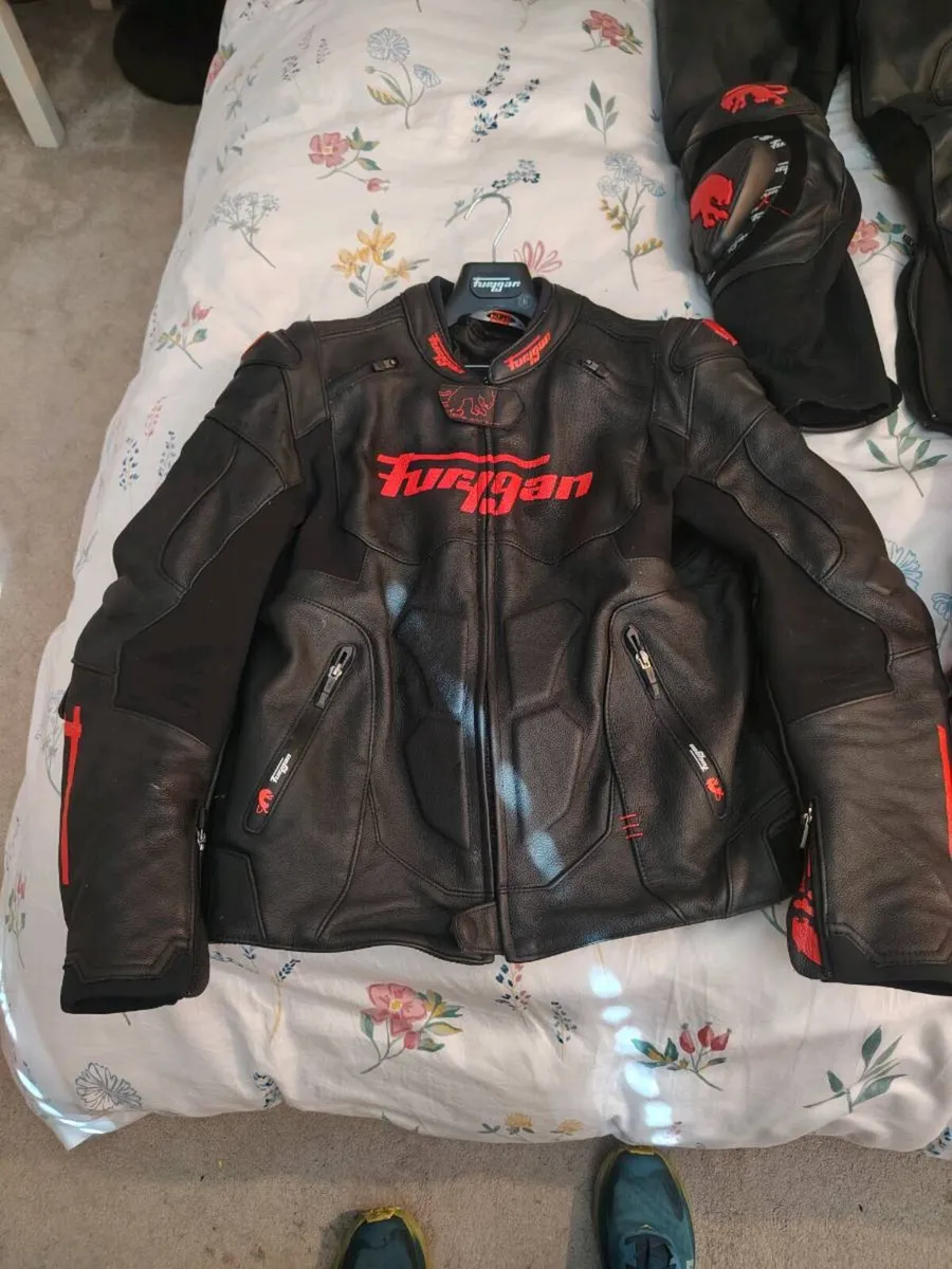 Furygan Motorcycle 2 piece leathers - Image 2