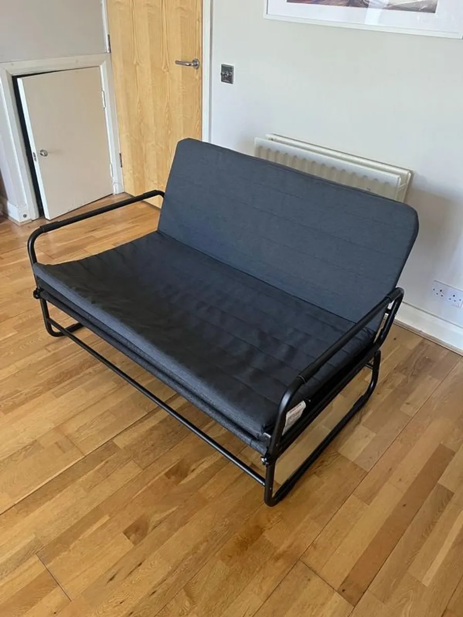 IKEA HAMMARN Sofa Bed  Dark Grey DELIVERY  Excellent Condition - Image 2