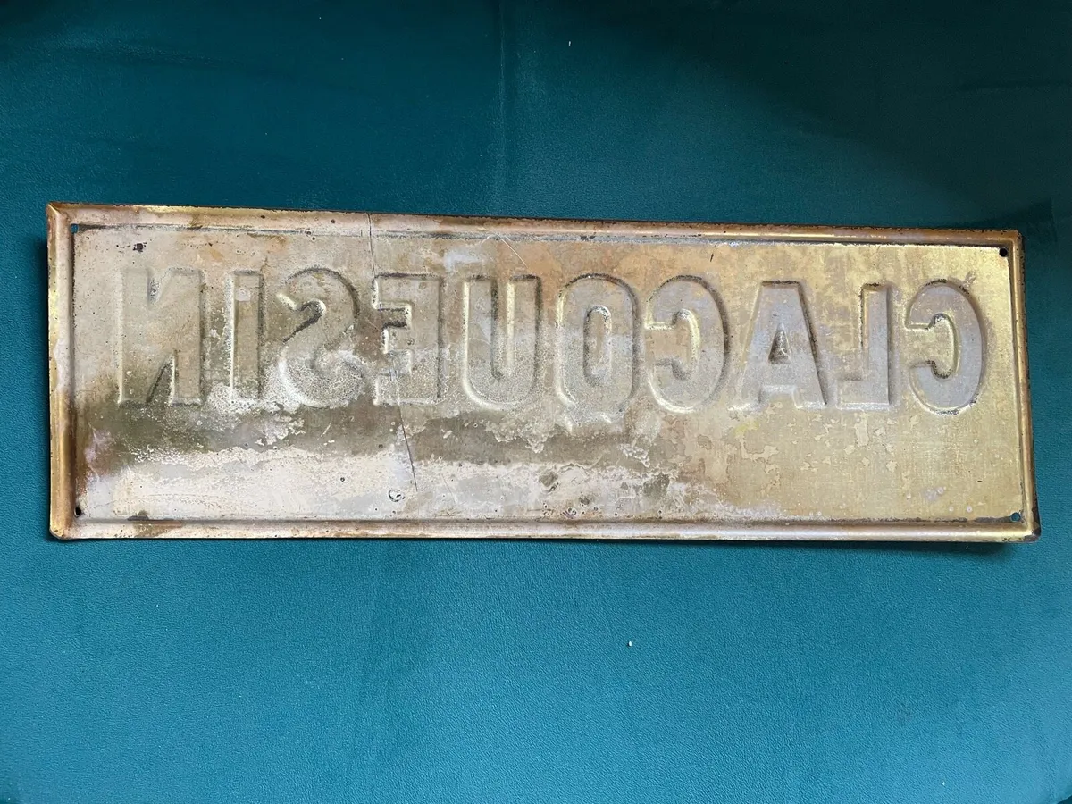 Vintage French Liquor Sign - Image 2