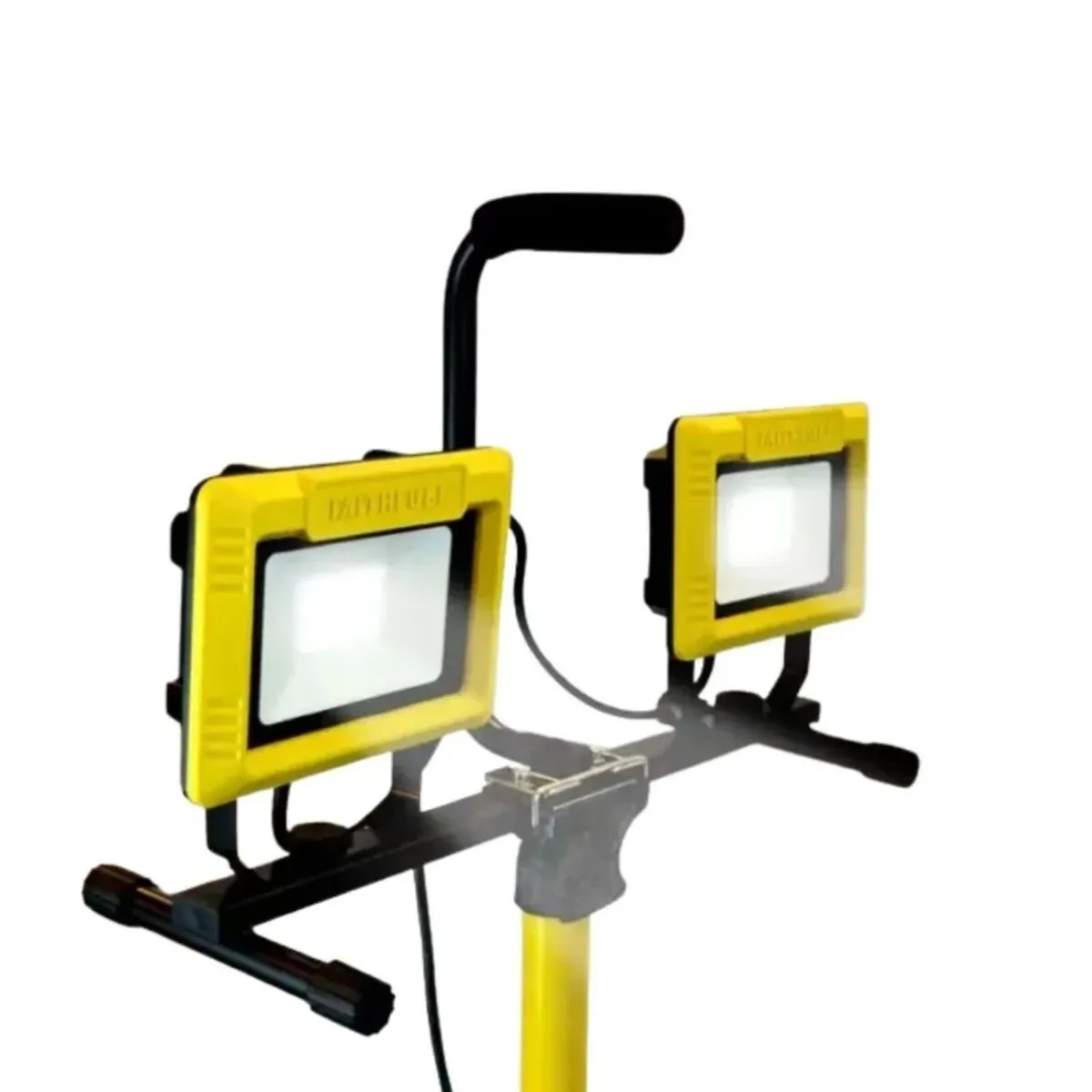 Faithfull LED Site Light Twin Tripod | 60W 240V - Image 3