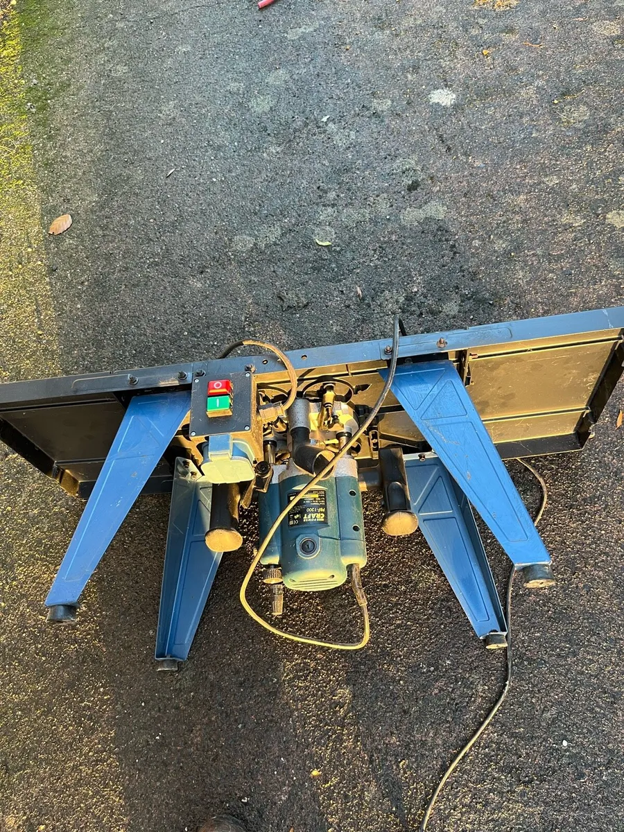 Power Craft Router Table PRT 150 and Router PRF 12 - Image 4