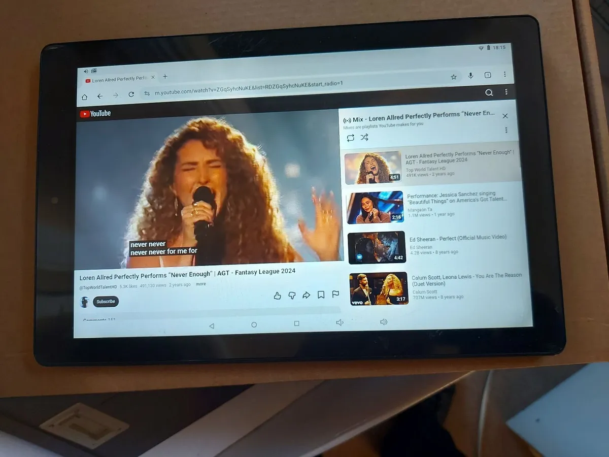 RCA 10.1 inch Tablet, Model RCT6A03W12EU, 16GB - Image 3