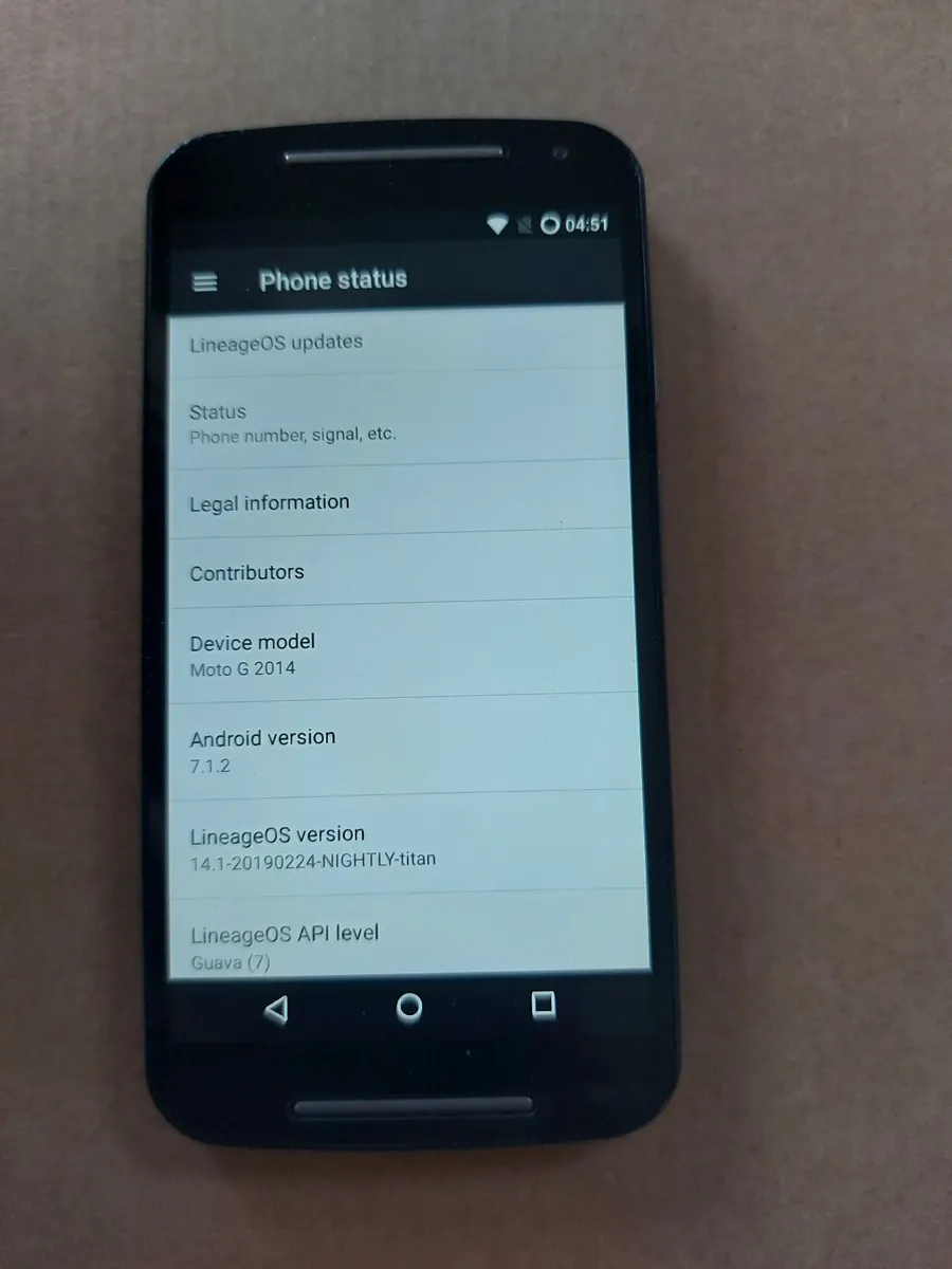 Motorolla Mobile, Model Moto G (2014), 8GB, - Image 2