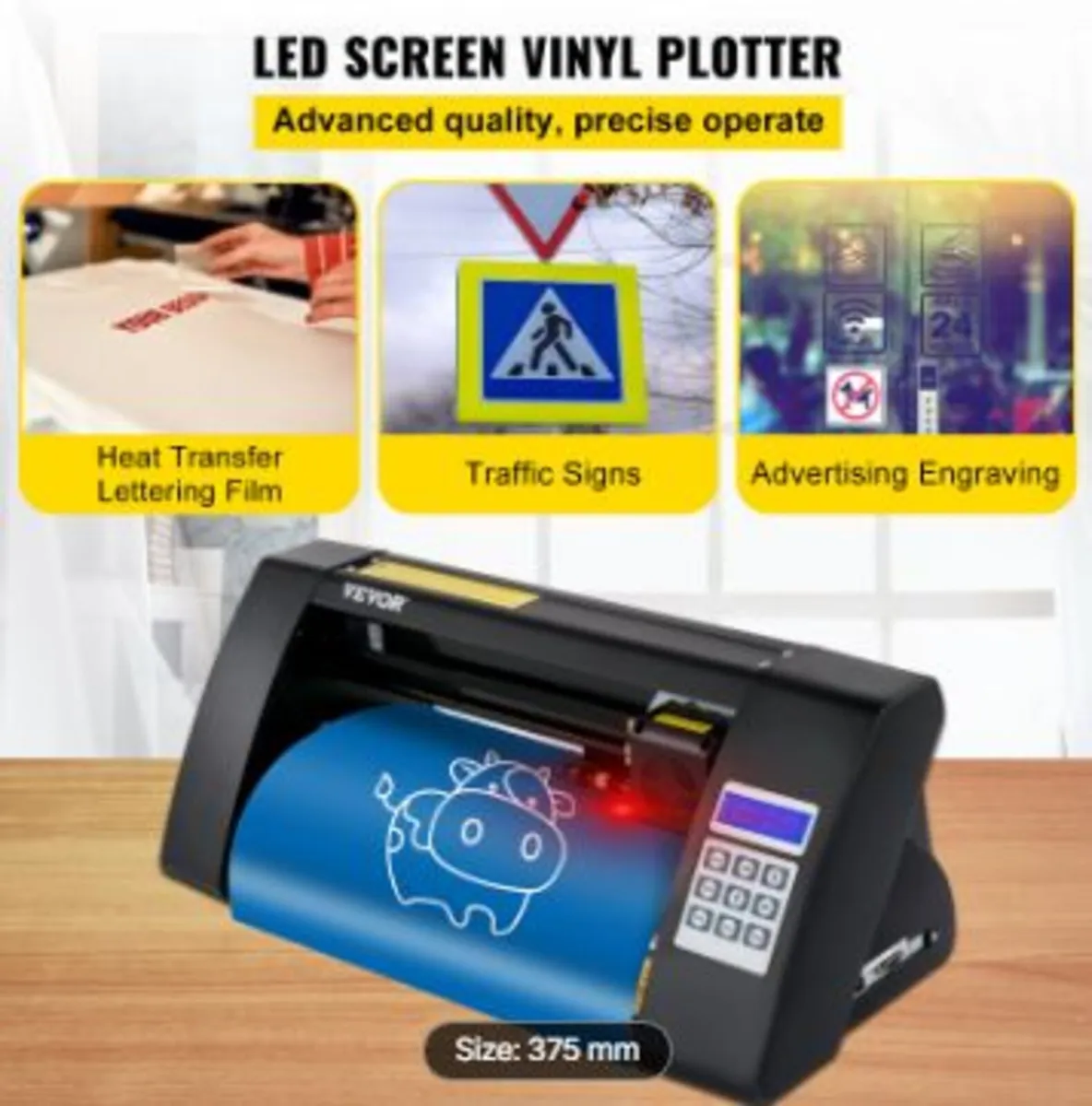 Vinyl Cutter, 375mm Vinyl Plotter - Image 2