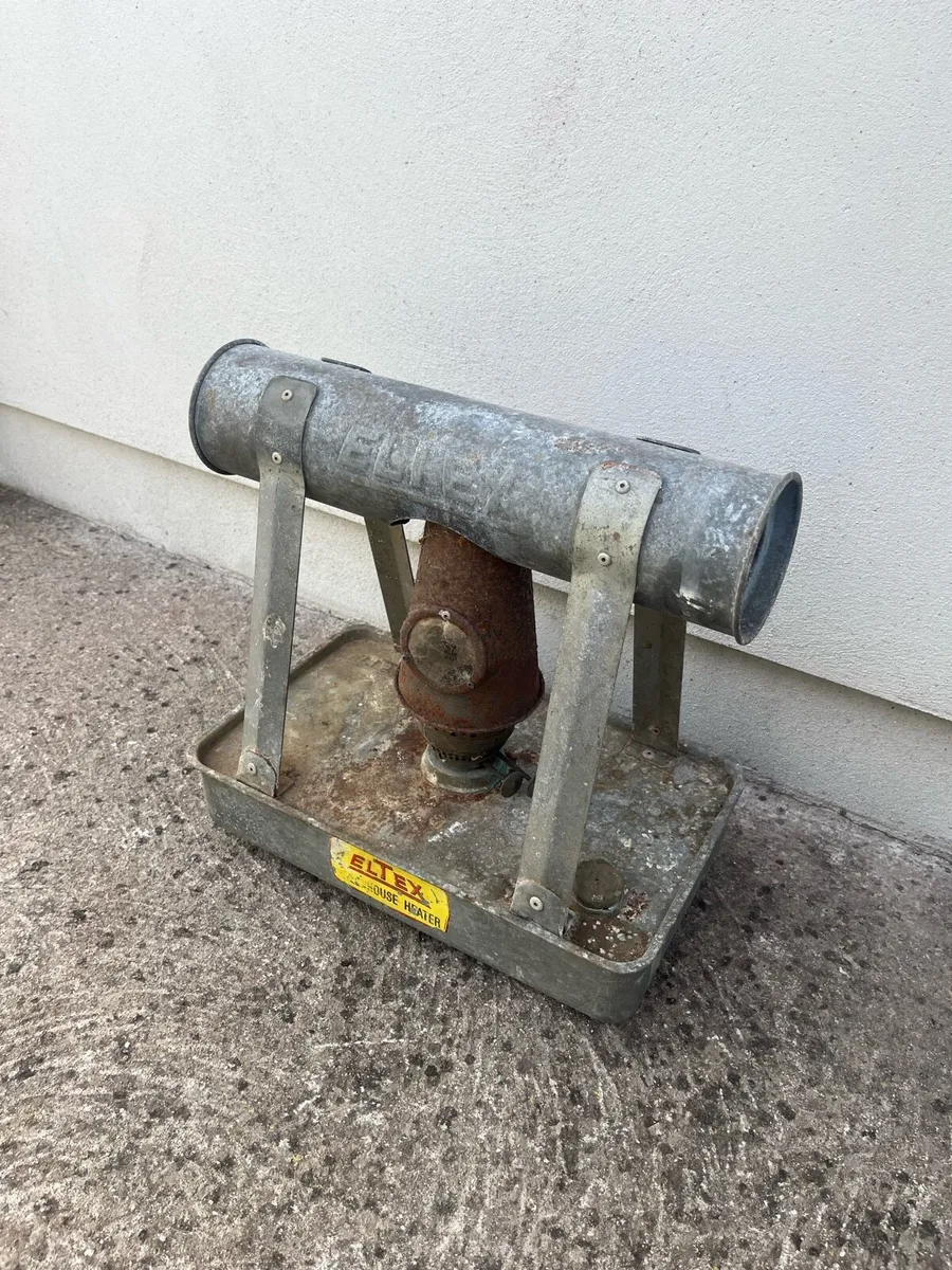 Old Eltex Parafin Greenhouse Heater - Image 1