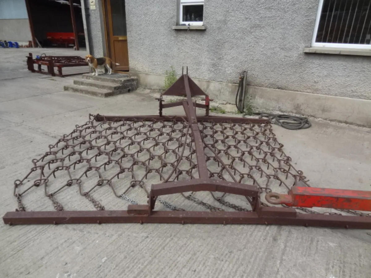 Mounted 9FT Chain Harrow - Image 3