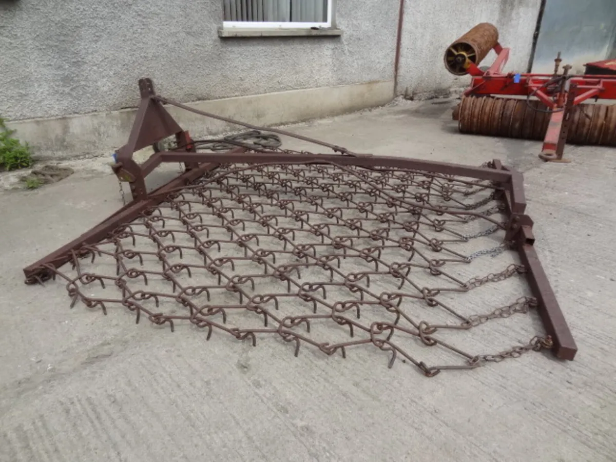 Mounted 9FT Chain Harrow - Image 2