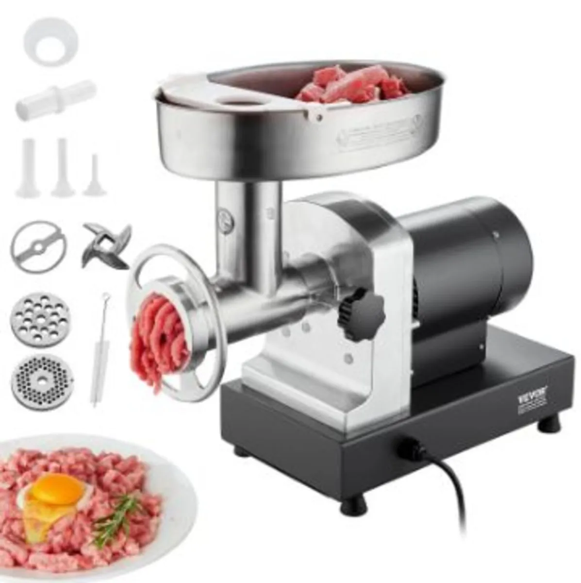 Meat Grinder, 6 Lbs/Min Capacity - Image 3