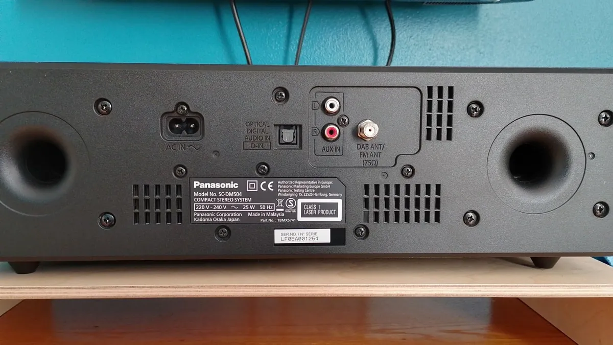 PANASONIC MUSIC SYSTEM - Image 4