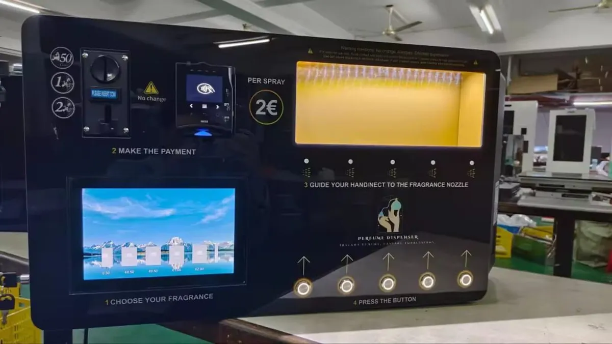 Perfume Vending Machine - Already in Location - Image 1