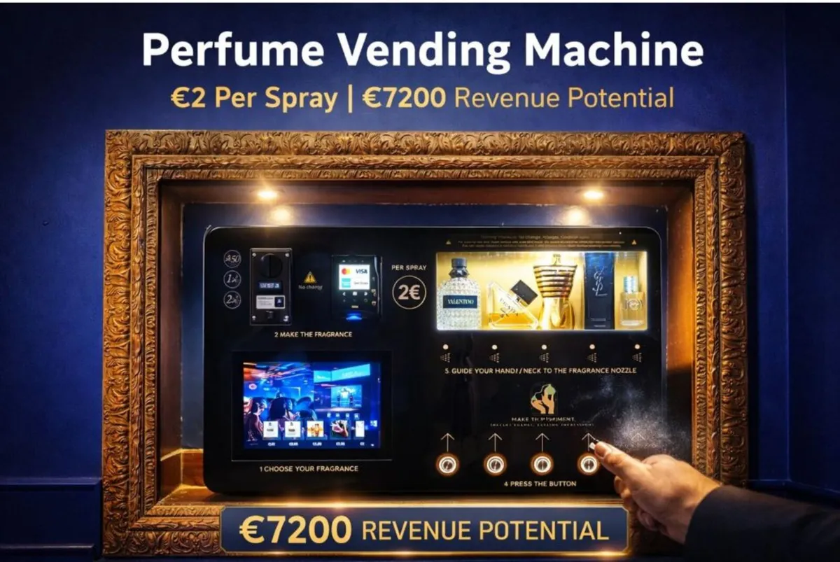Perfume Vending Machine - Already in Location - Image 2