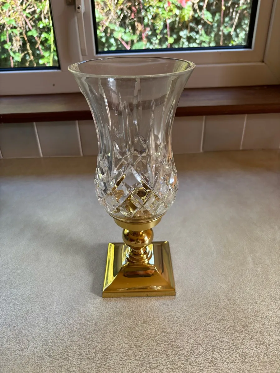 Waterford Crystal Lismore Hurricane Candle Lamp - Image 4