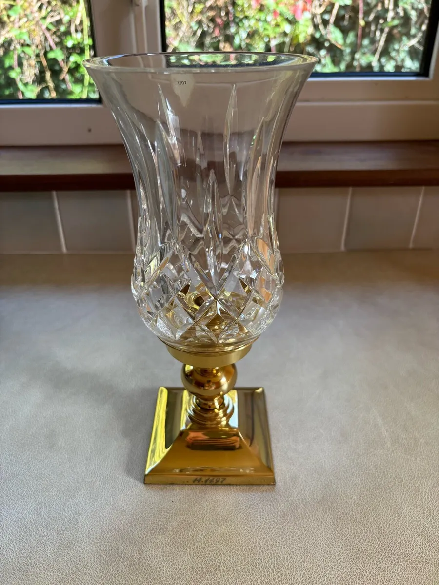 Waterford Crystal Lismore Hurricane Candle Lamp - Image 2