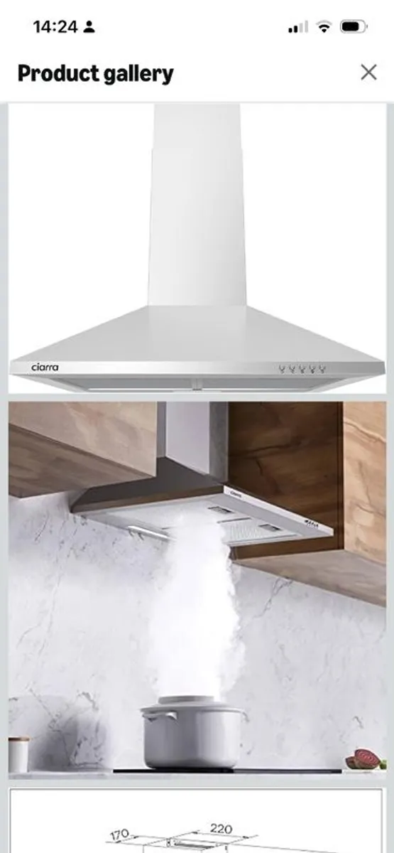 stainless steel extractor fan - Image 4
