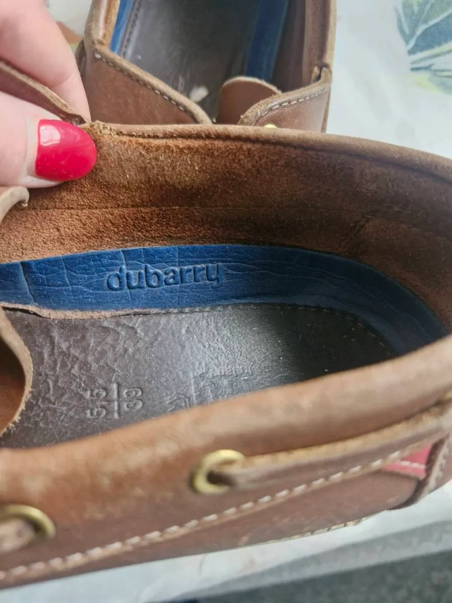 TAN. DUBARRY DECK SHOES - Image 2