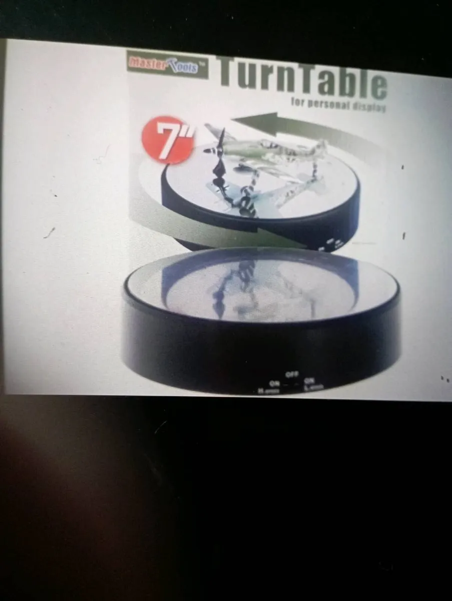 MASTER TOOLS 7" ROTATING DISPLAY  TURNTABLE. - Image 2