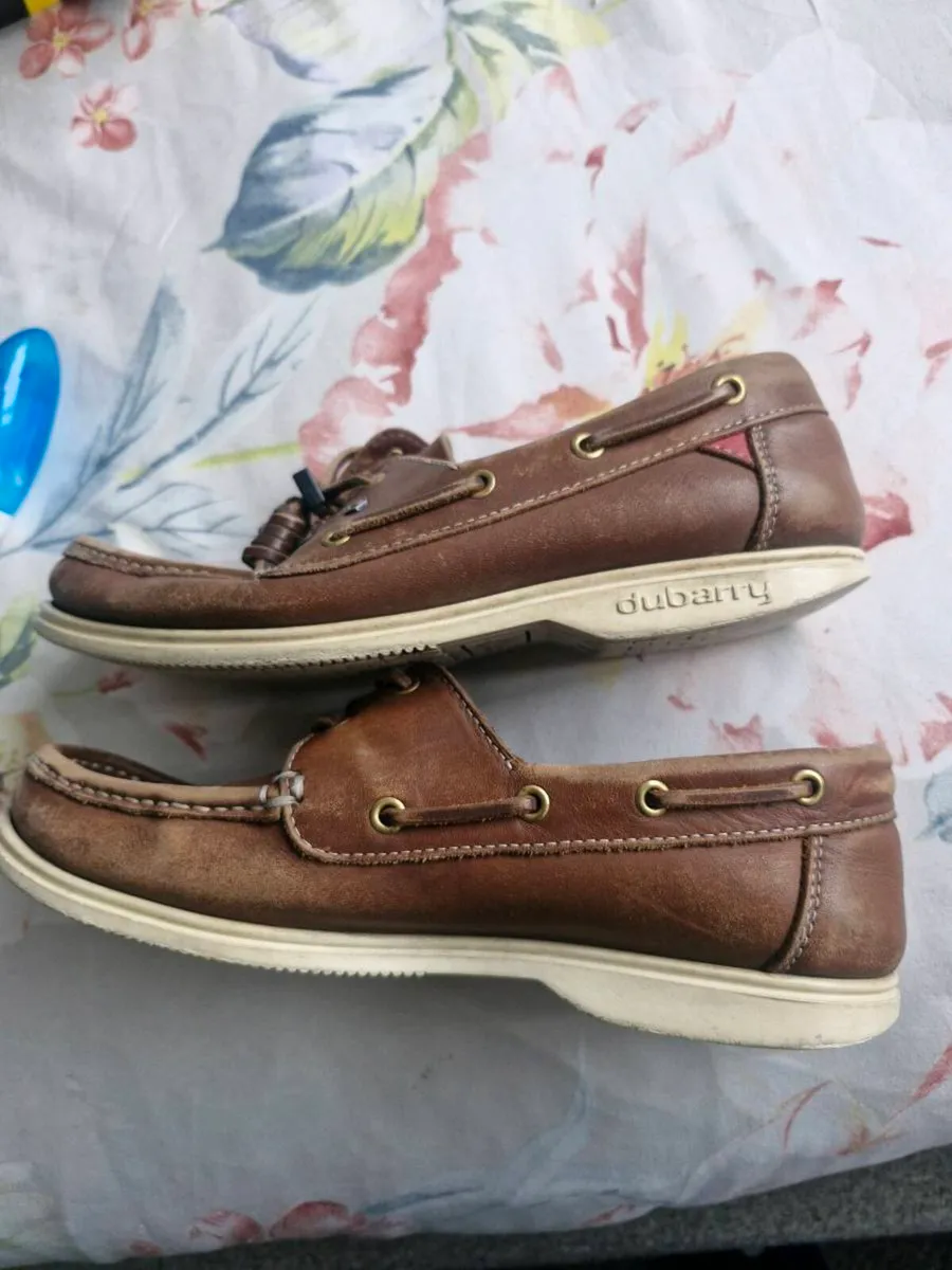 TAN. DUBARRY DECK SHOES - Image 3