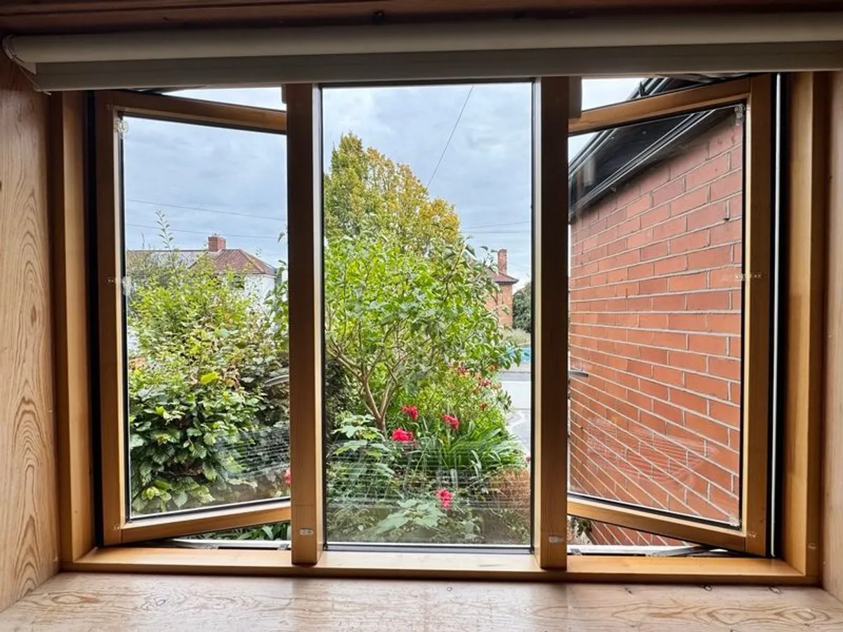 Large Double Glazed Timber/Aluminium Windows 3 Sizes Available - Image 1