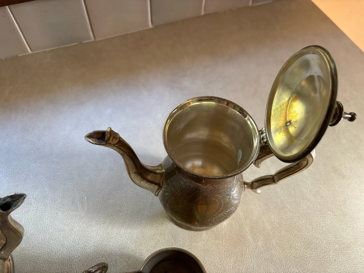 Antique Victorian/Edwardian tea/coffee set - Image 4