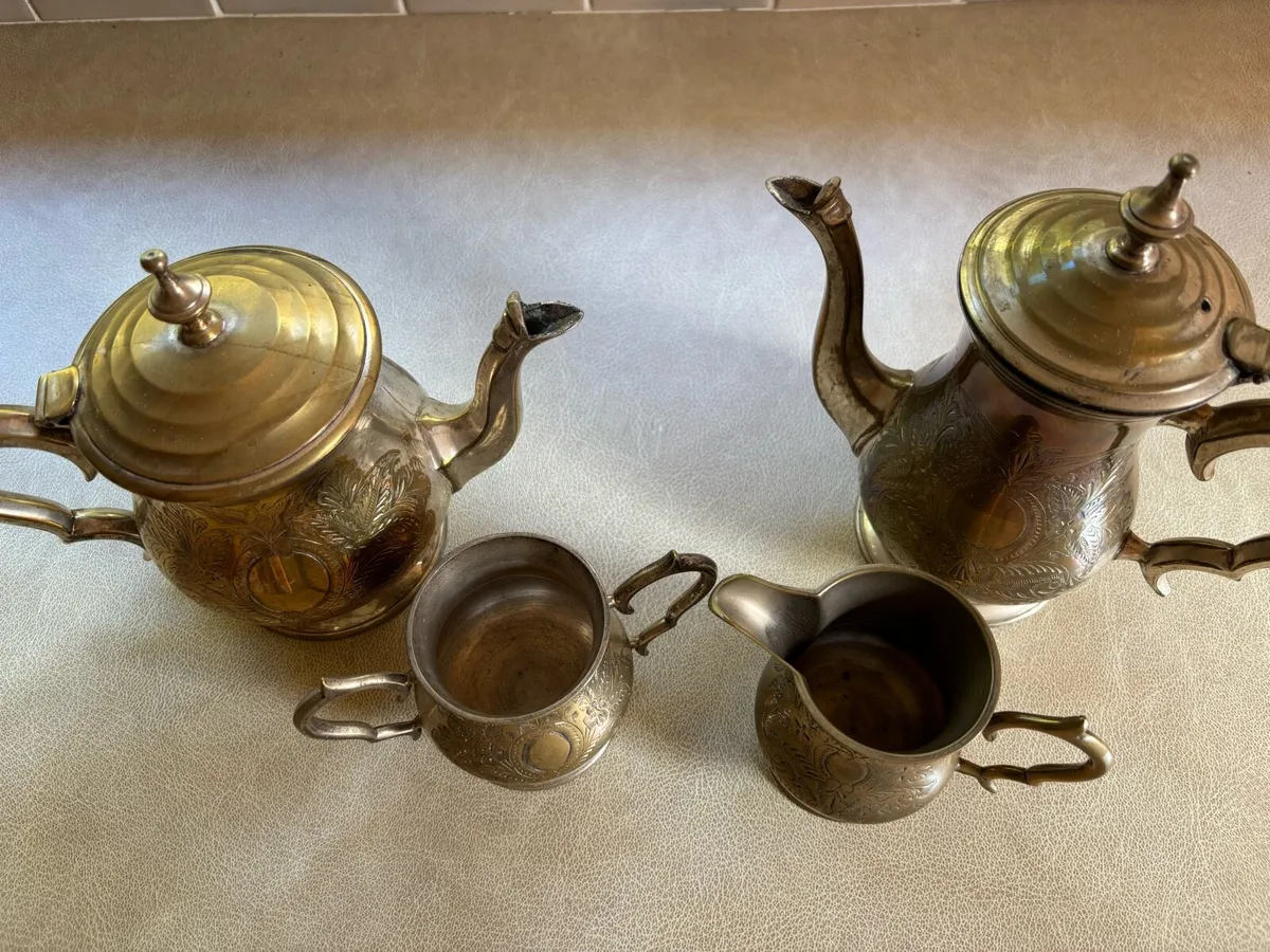 Antique Victorian/Edwardian tea/coffee set - Image 2